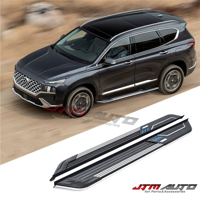 Edge Aluminum Running Board Side Step to suit Hyundai Santa Fe TM 2018-2023