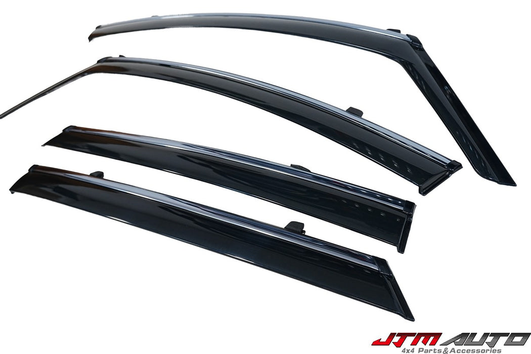 Chrome Trim Weather Shield Weathershield Window Visor to suit BYD Dolphin 2023+