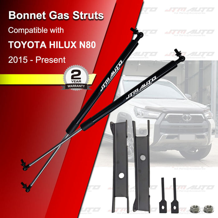 JTM Bonnet Strut Kit to suit Toyota Hilux N80 (2015 – 2025)