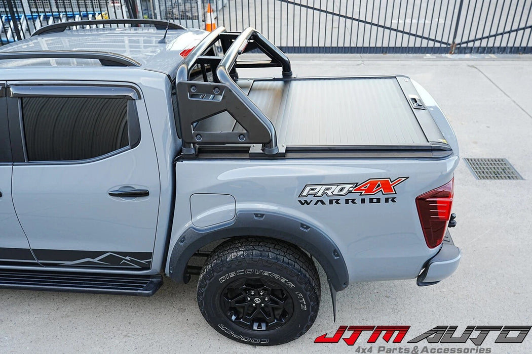 Alloy Roller Shutter Tonneau Hard Lip with LED to suit Nissan Navara NP300 2021+