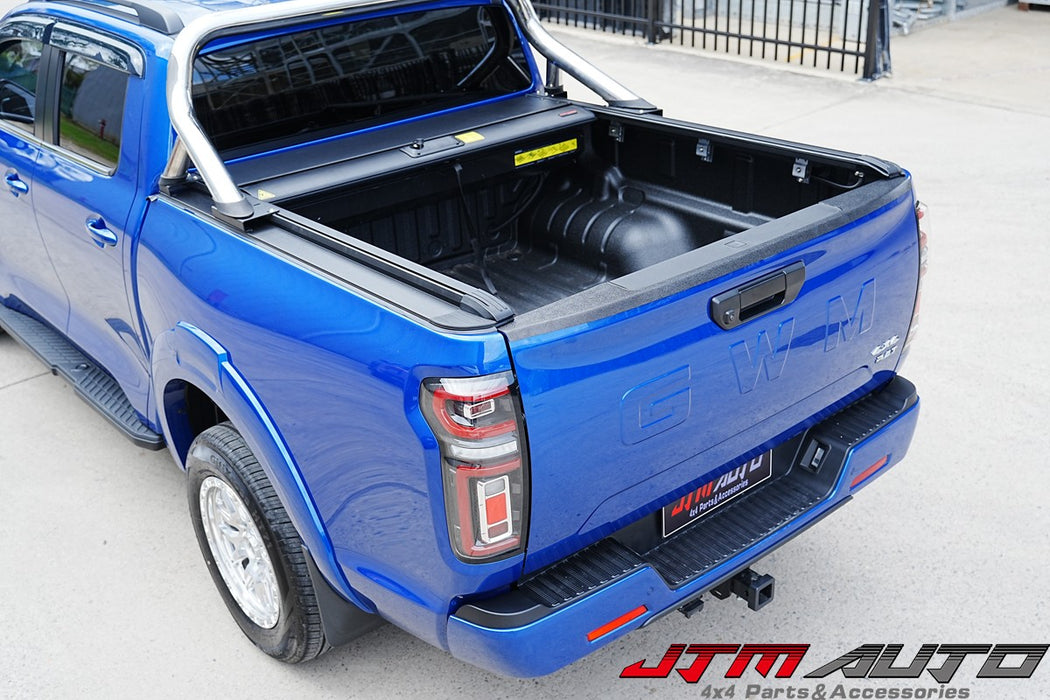 Alloy Roller Shutter Tonneau Hard Lip with LED suitable for GWM Cannon 2020+