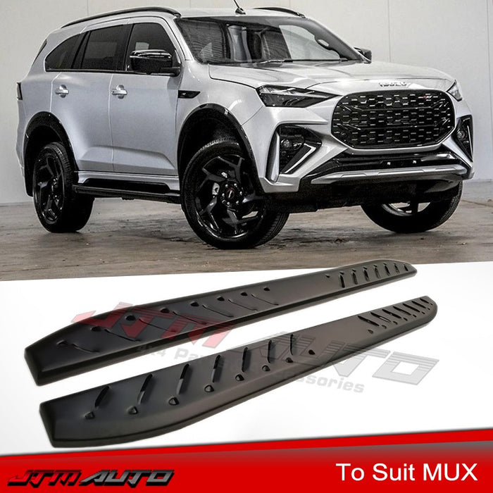 Heavy Duty Shark Bar Side Steps to suit Isuzu MUX MU-X 2021+