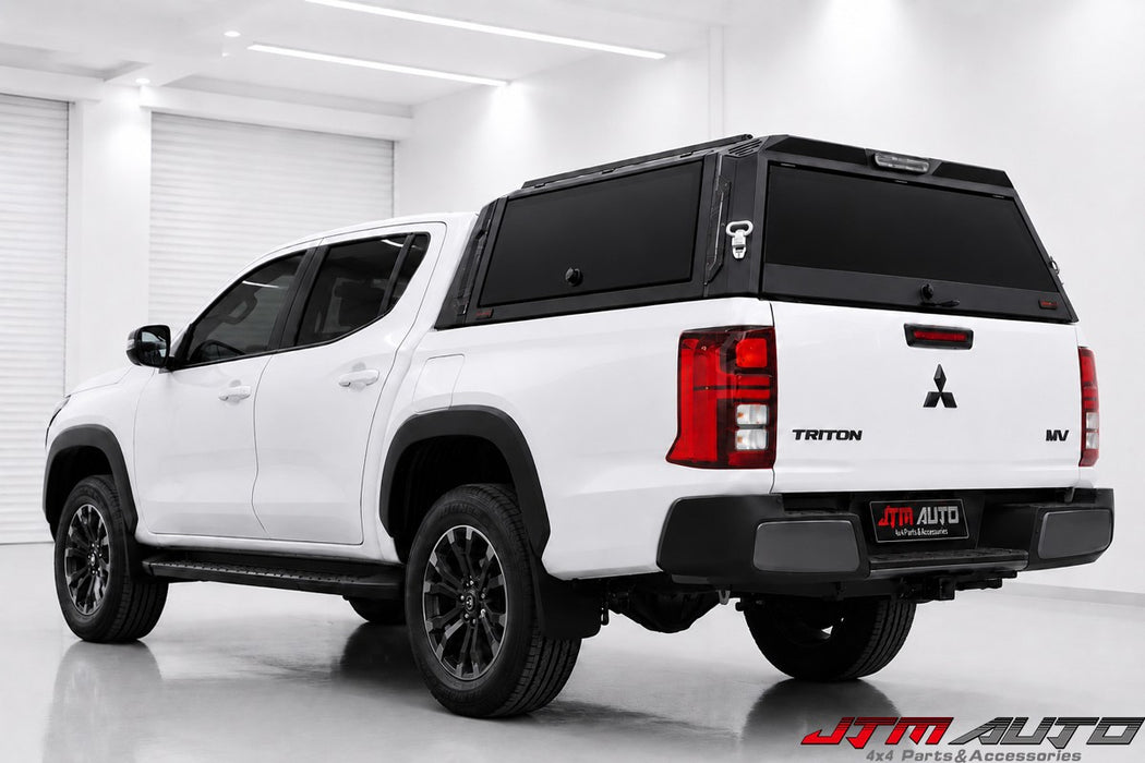 Armourshade V2 Full Aluminium Alloy Tub Canopy tosuit Mitsubishi Triton MV 2024+