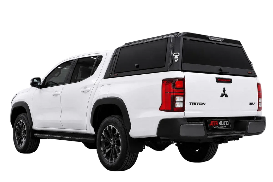 Armourshade V2 Full Aluminium Alloy Tub Canopy tosuit Mitsubishi Triton MV 2024+