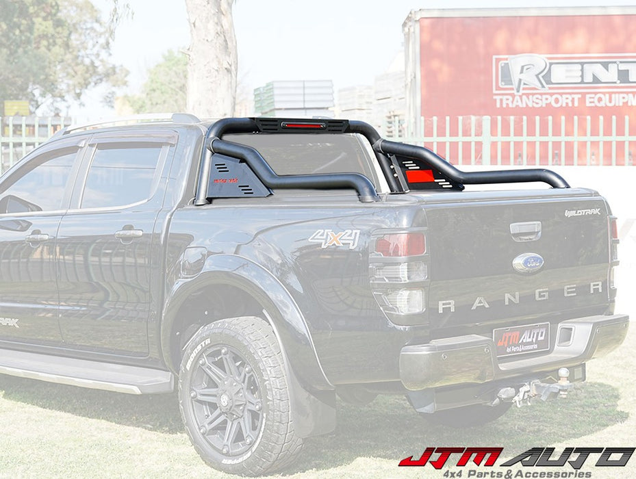 Universal F35 Black Roll Sport Bar tosuit Roller Shutter Shark 6 Navara Dmax T60