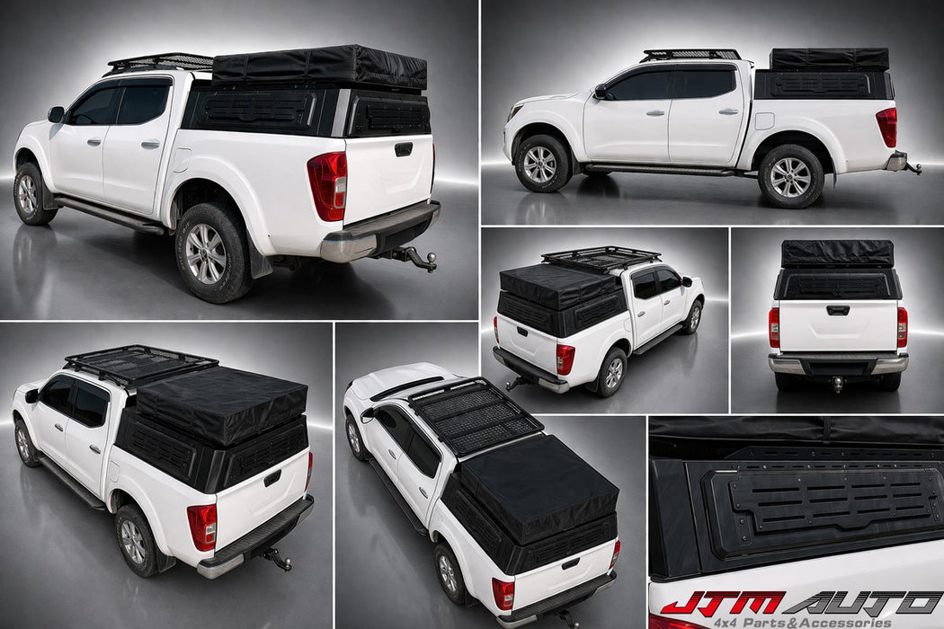 Low Profile Aluminium Tub Canopy Off Road Tactic to suit Nissan Navara 2021+