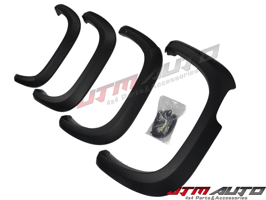 Smooth Matt Black Fender Flares Wheel Arch to suit VW Volkswagen Amarok 2023+