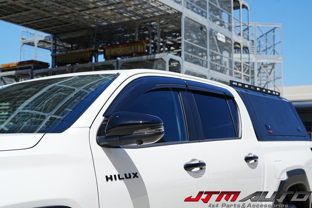 Luxury Weathershields Weather Shield Visor to suit Toyota Hilux 2026 Onwards