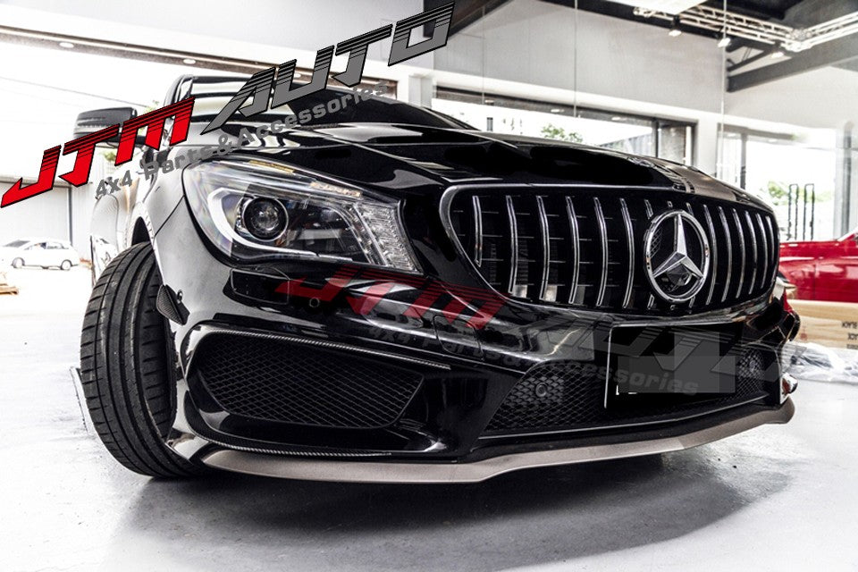 Chrome Black GT Bumper Grille Grill to suit Mercedes-Benz CLA  C117 X117 & CLA45