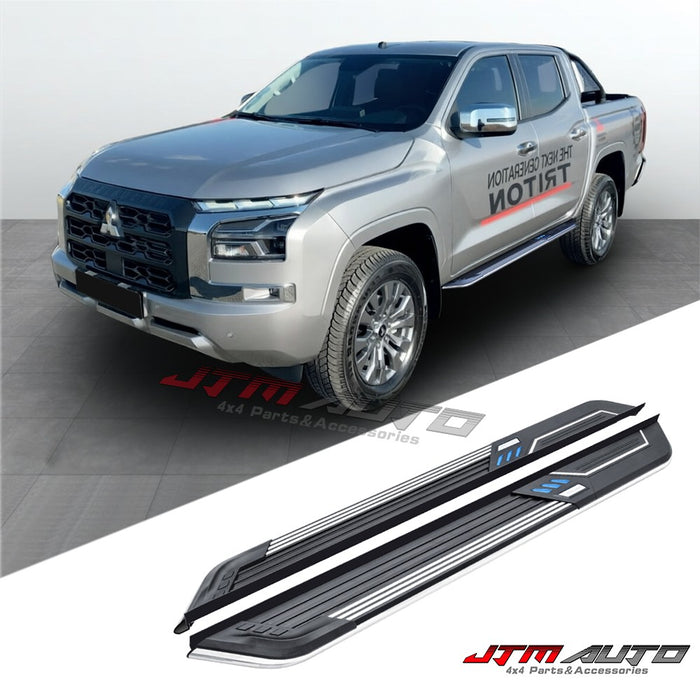 Edge Aluminum Running Board Side Step to suit Mitsubishi Triton MV 2024+