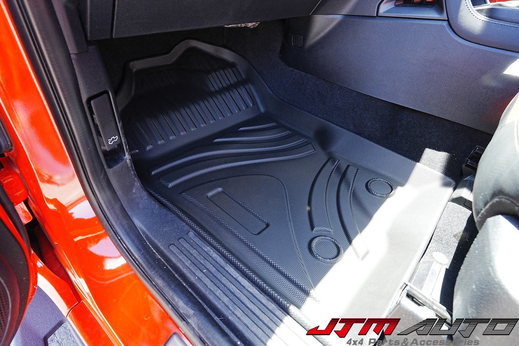 UltraMat 3D TPV Heavy Duty All Weather Floor Mats to suit Ford Ranger 2022+