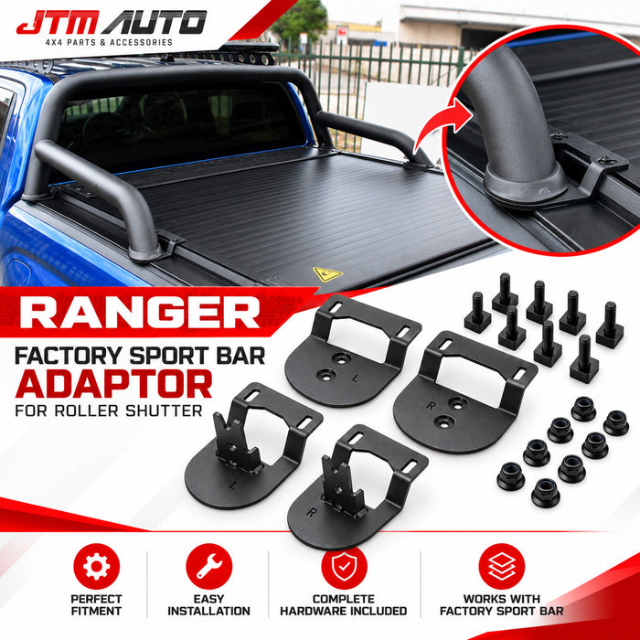 Factory Sport Bar Adaptor Kit to suit Ford Ranger Armourshade Roller Shutter