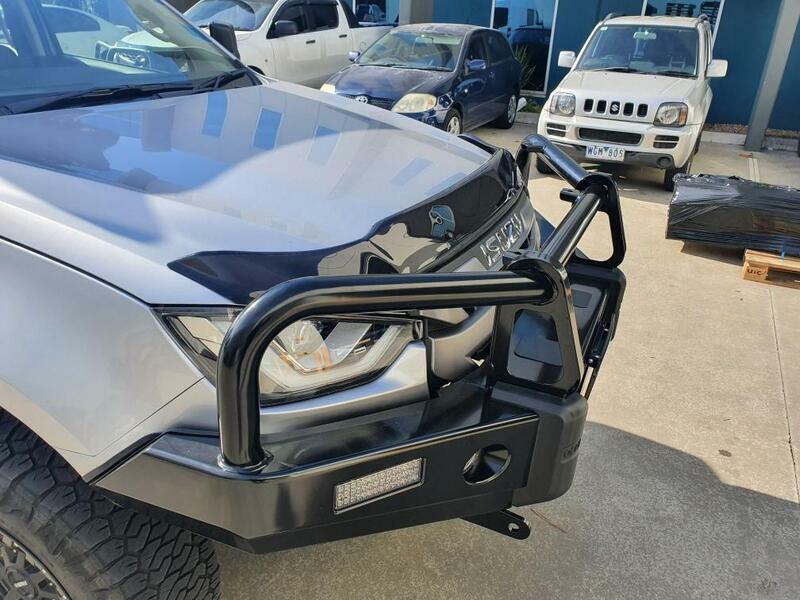 Bonnet Protector + Weather Shields to suit ISUZU MU-X MUX 08/2021-10/2023