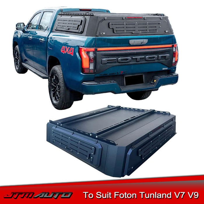 Low Profile Tub Aluminum Canopy Off Road Tactic to suit Foton Tunland V7 V9