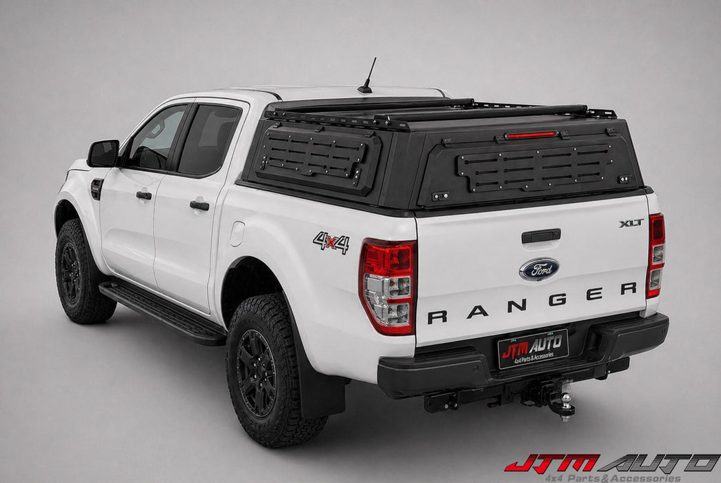 Low Profile Tub Aluminum Canopy Off Road Tactic tosuit Ford Ranger PX 2012-2021