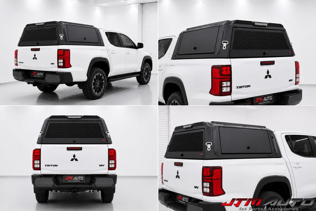 Armourshade V2 Full Aluminium Alloy Tub Canopy tosuit Mitsubishi Triton MV 2024+