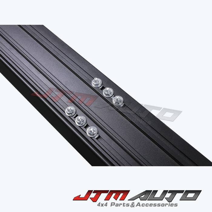 Black Aluminum Running Board Side Step to suit Hyundai Santa Fe TM 2018-2023
