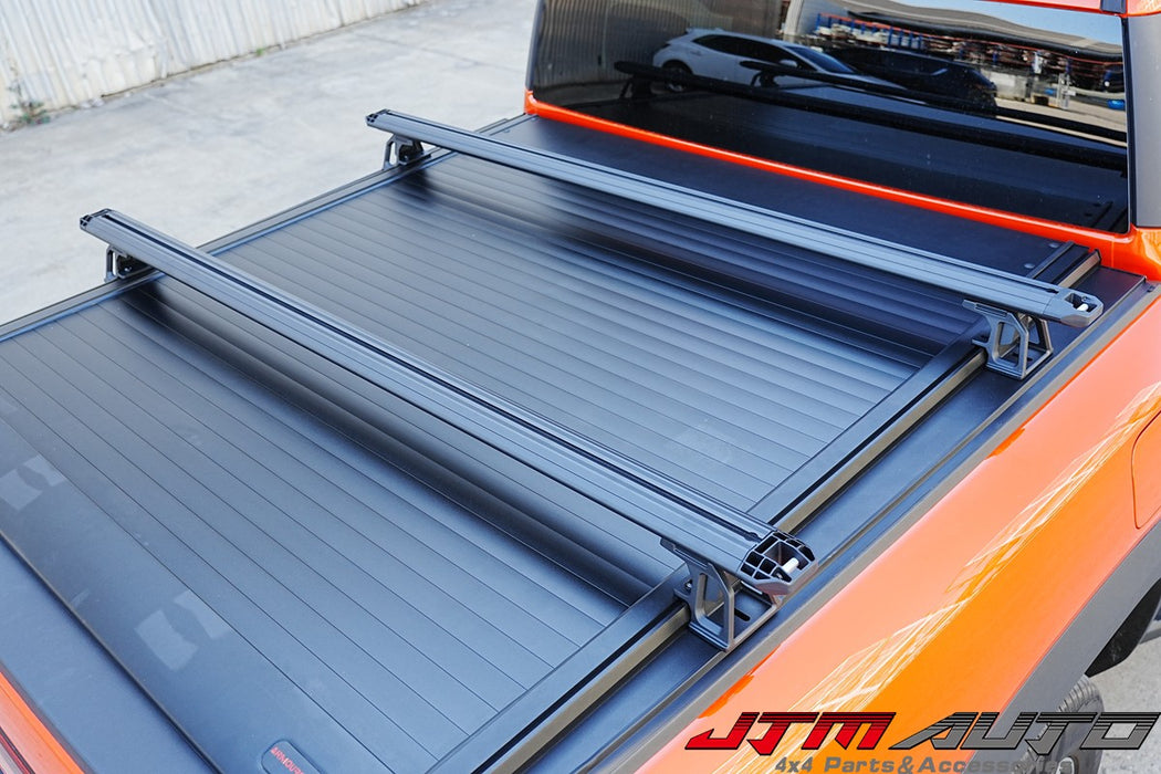2x Roller Shutter Load Bars TerraX Cross Bars Alloy Channel Mount 160CM