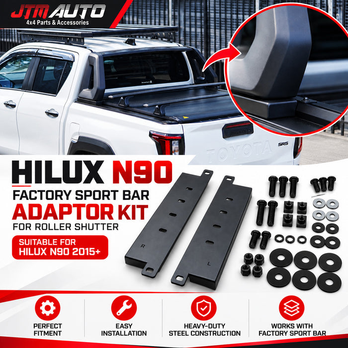 Factory Sport Bar Adaptor Kit Suitable for Toyota Hilux N90 2025+ Roller Shutter