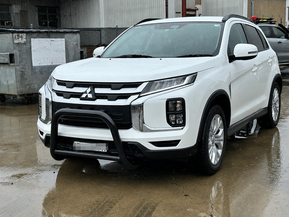 Black Steel Nudge Bar Grille Guard to suit Mitsubishi ASX 2010-2025