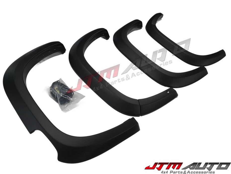 Smooth Matt Black Fender Flares Wheel Arch to suit VW Volkswagen Amarok 2023+