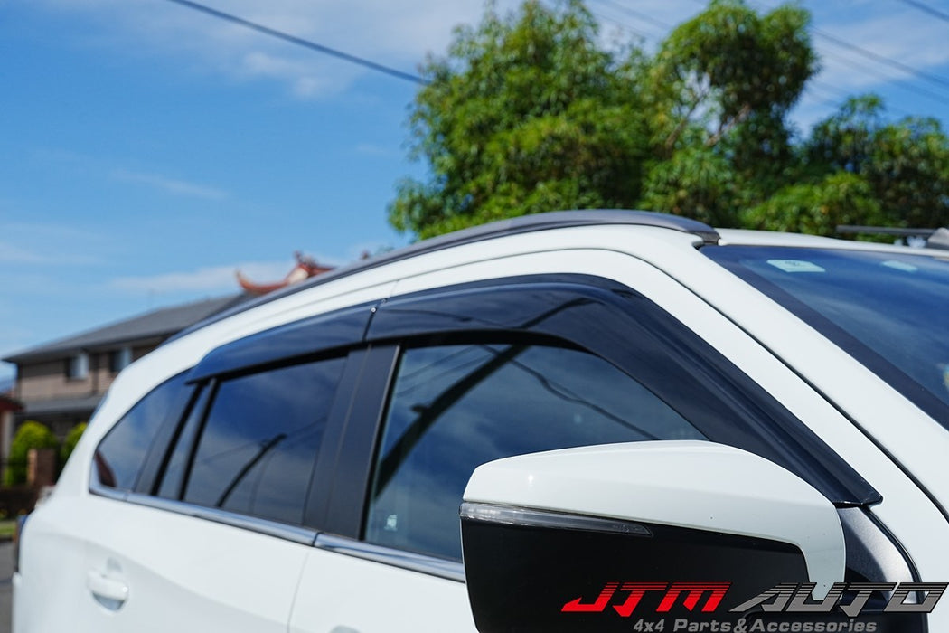 Bonnet Protector + Weather Shields to suit ISUZU MU-X MUX 08/2021-10/2023
