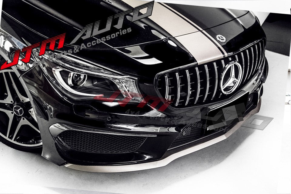 Chrome Black GT Bumper Grille Grill to suit Mercedes-Benz CLA  C117 X117 & CLA45