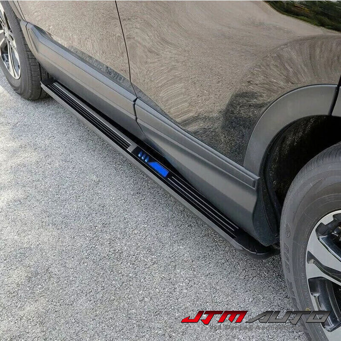 Black Aluminium Running Board Side Steps to suit Toyota Rav4 XA50 2019-2025
