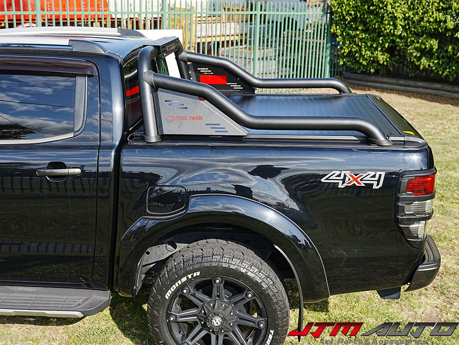 Universal F35 Black Roll Sport Bar tosuit Roller Shutter Shark 6 Navara Dmax T60