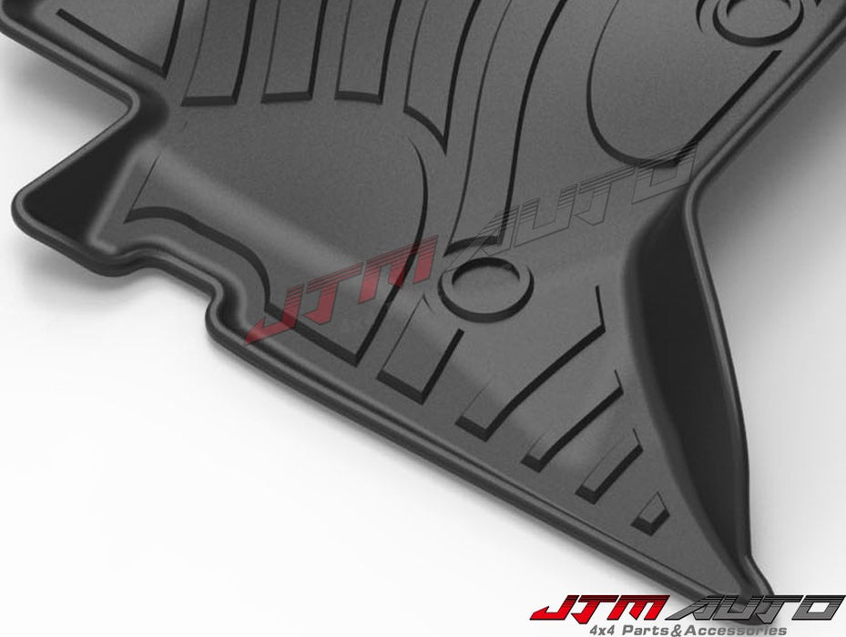 UltraMat 3D TPV Heavy Duty All Weather Floor Mats to suit Ford Ranger PX PX2 PX3