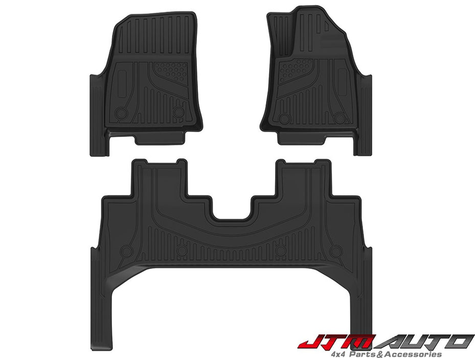 UltraMat 3D TPV Heavy Duty All Weather Floor Mats to suit BYD Shark 6
