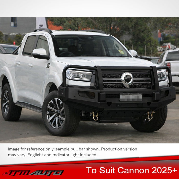 Heavy Duty Steel Bull Bar Winch Compatible for GWM Cannon Ultra 2025+