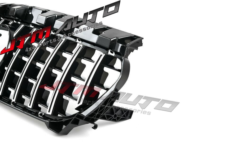 Chrome Black GT Bumper Grille Grill to suit Mercedes-Benz CLA  C117 X117 & CLA45