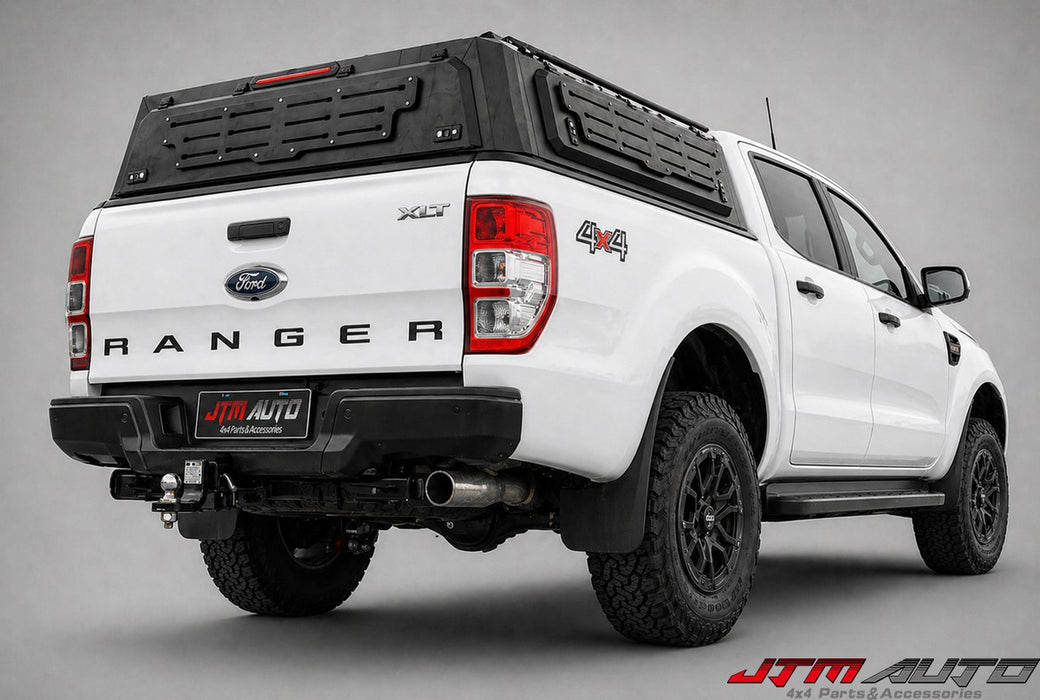 Low Profile Tub Aluminum Canopy Off Road Tactic tosuit Ford Ranger PX 2012-2021