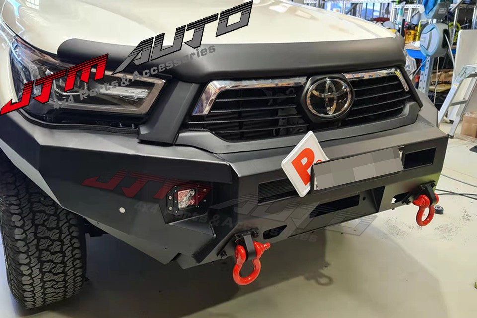 T-Tek Heavy Duty Bull bar Winch compatible to suit Toyota Hilux N80 2020-2025