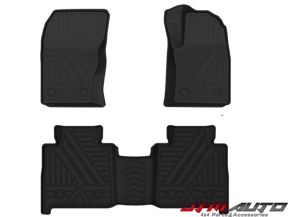 UltraMat 3D TPV Heavy Duty All Weather Floor Mats to suit GWM Cannon Alpha 2023+