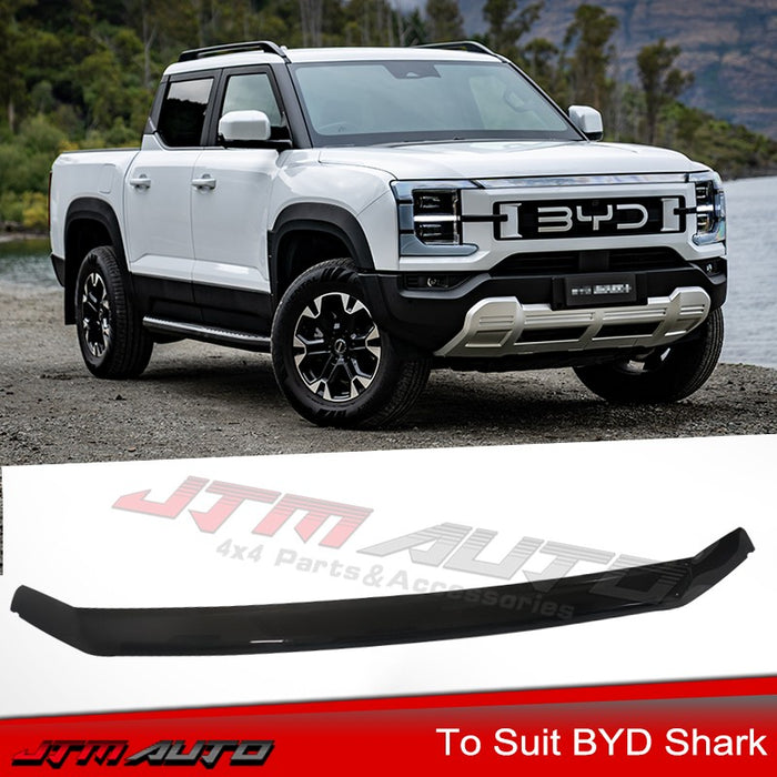 Black Bonnet Protector Guard to suit BYD Shark 6