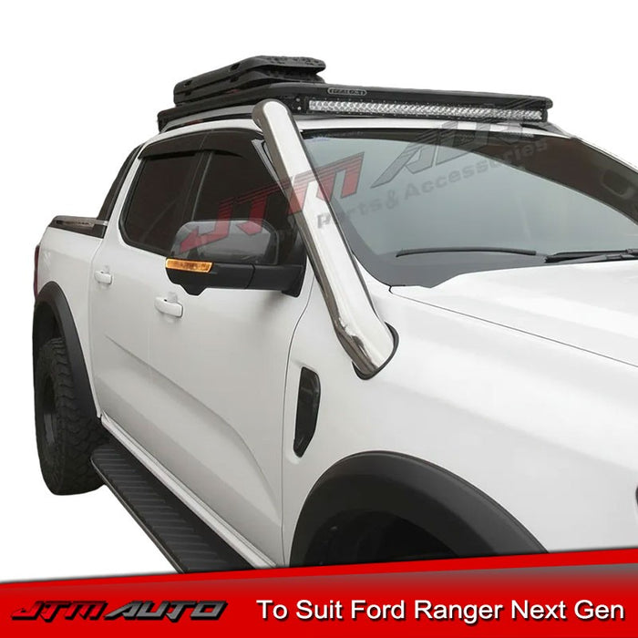 High Grade Stainless Steel Silver Snorkel Kit to suit Ford Ranger New Gen 2022+
