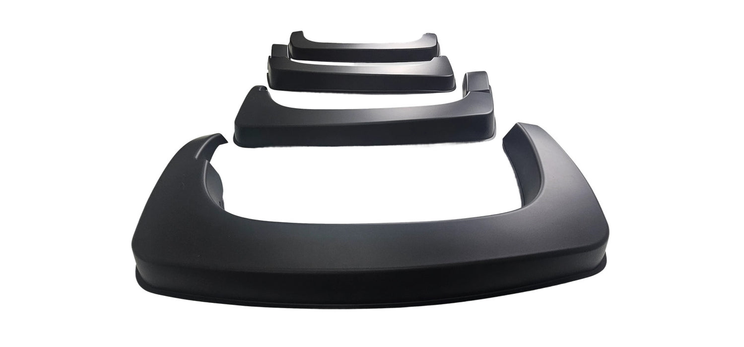 Smooth Matt Black Fender Flares Wheel Arch to suit BYD Shark 6 Shark6