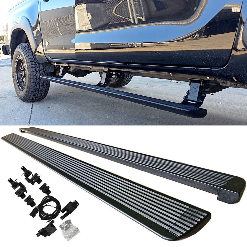 Electric Retractable Heavy Duty Side Steps To Suits Mitsubishi Triton ...