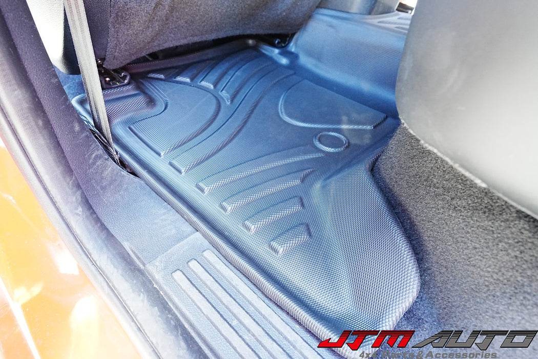 UltraMat 3D TPV Heavy Duty All Weather Floor Mats to suit Ford Ranger 2022+