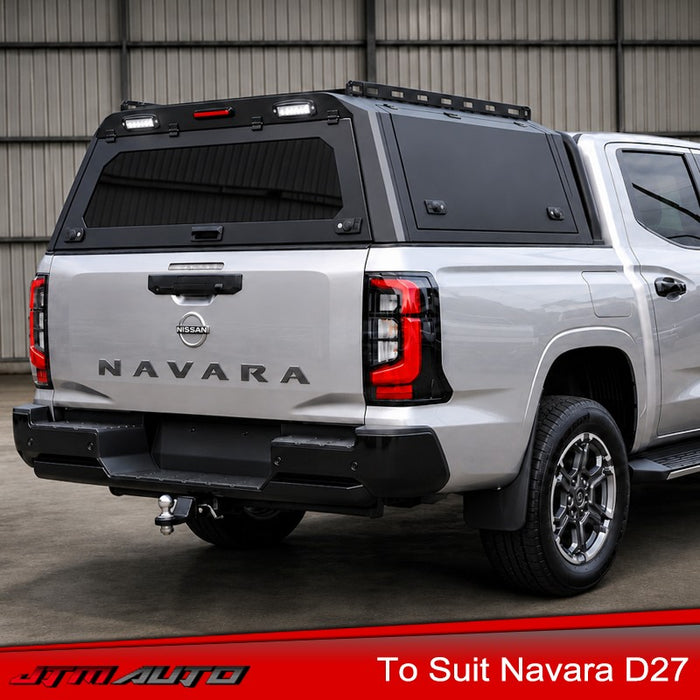 Full Aluminum Tub Canopy LED to suit Nissan Navara D27 2026+