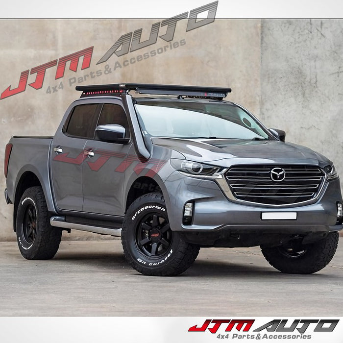 Black Powder Coated Stainless Steel Snorkel Kit to suit Mazda BT-50 BT50 2020+