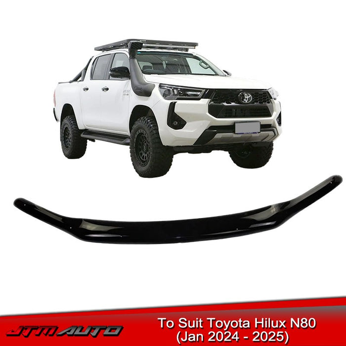 Bonnet Protector Guard Black to suit Toyota Hilux N80 Jan/2024 - 2025