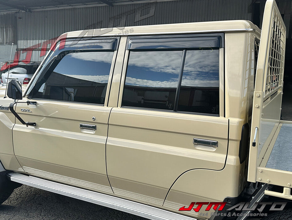 Bonnet Protector Weather Shield to suit Toyota Landcruiser 70 76 78 79 11/2023+