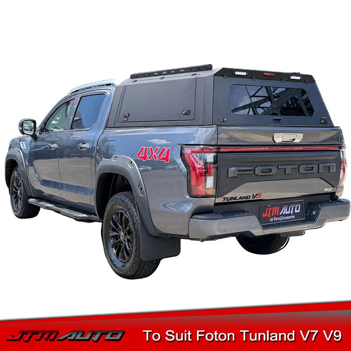 Heavy Duty Full Aluminium Tub Canopy LED to suit Foton Tunland V7 V9
