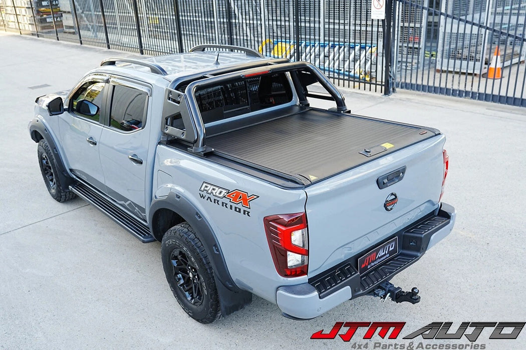 Alloy Roller Shutter Tonneau Hard Lip with LED to suit Nissan Navara NP300 2021+
