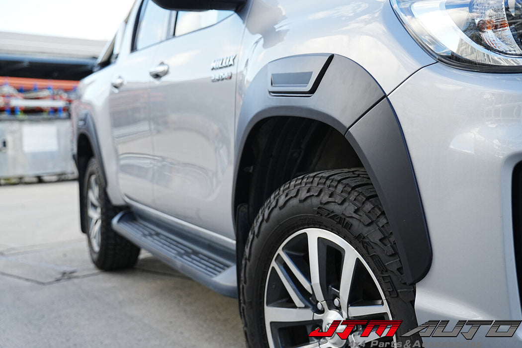 6 inches fender flares wheel arches to suit Toyota Hilux 2015-2018 OEM 6pcs