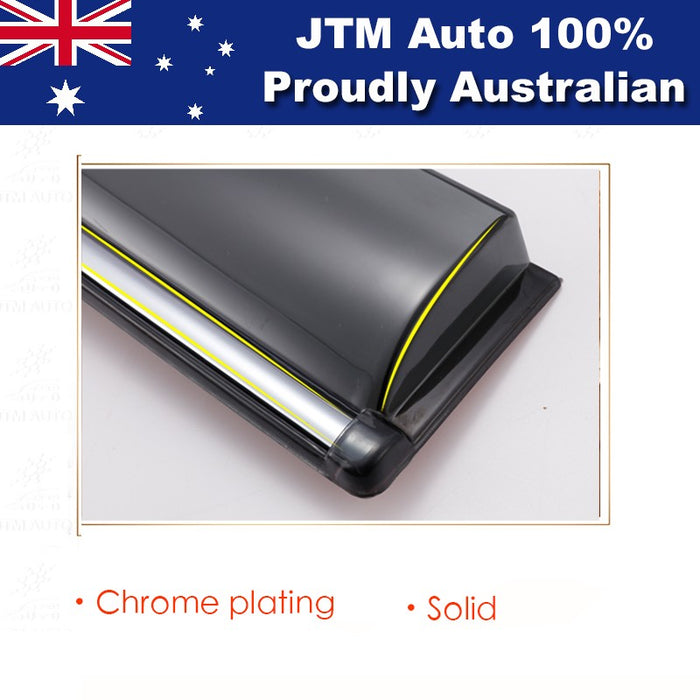 Chrome Weather Shield Window Visors for VW VOLKSWAGEN Tiguan 2008-2014