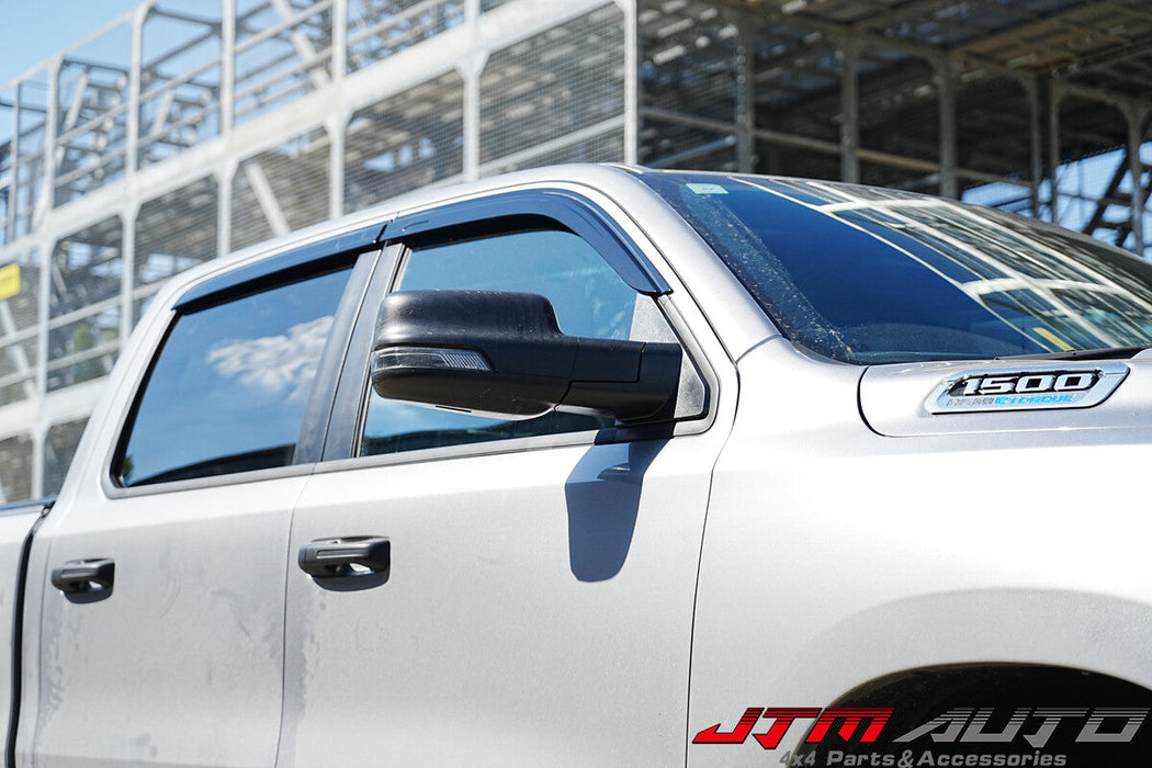 Luxury Weathershields Weather Shields to suit Ram 1500 DT Series Crew Cab 2020+